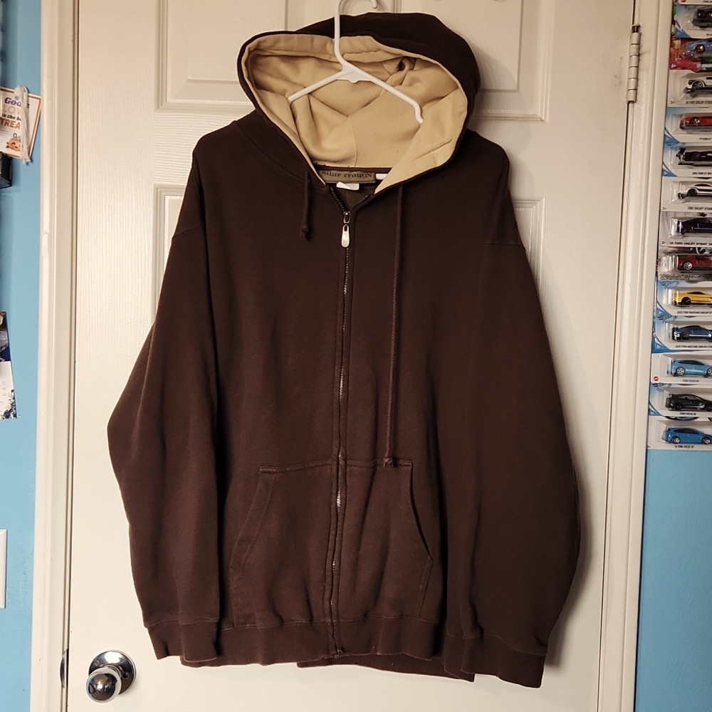 Blue crown hoodie